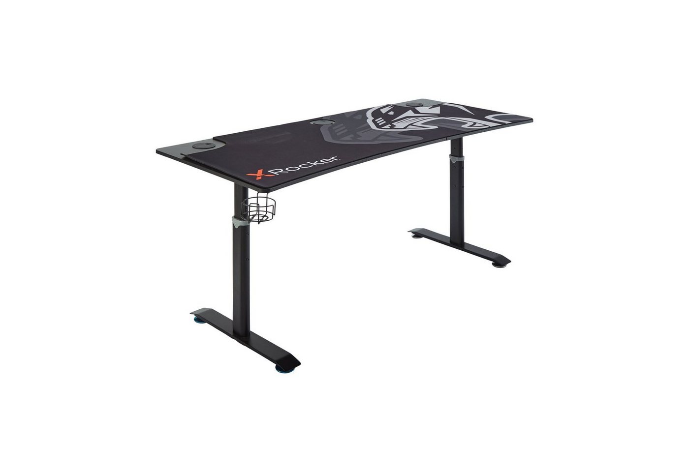 X Rocker Gamingtisch X Rocker Cougar XL Ultra Wide Höhenverstellbarer Gaming Schreibtisch von X Rocker