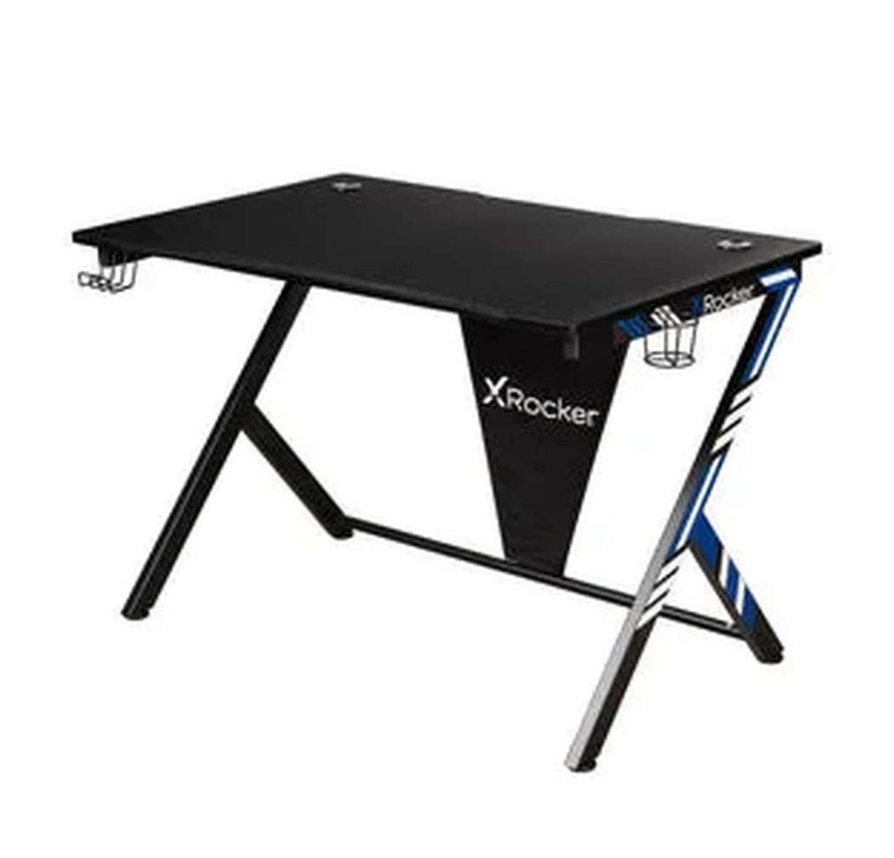 X Rocker Gamingtisch X Rocker Ocelot Aluminium Carbon Gaming Tisch mit Stickern in Rot X Rocker Gamingtisch X Rocker Ocelot Aluminium Carbon Gaming Tisch mit Stickern in Rot von X Rocker