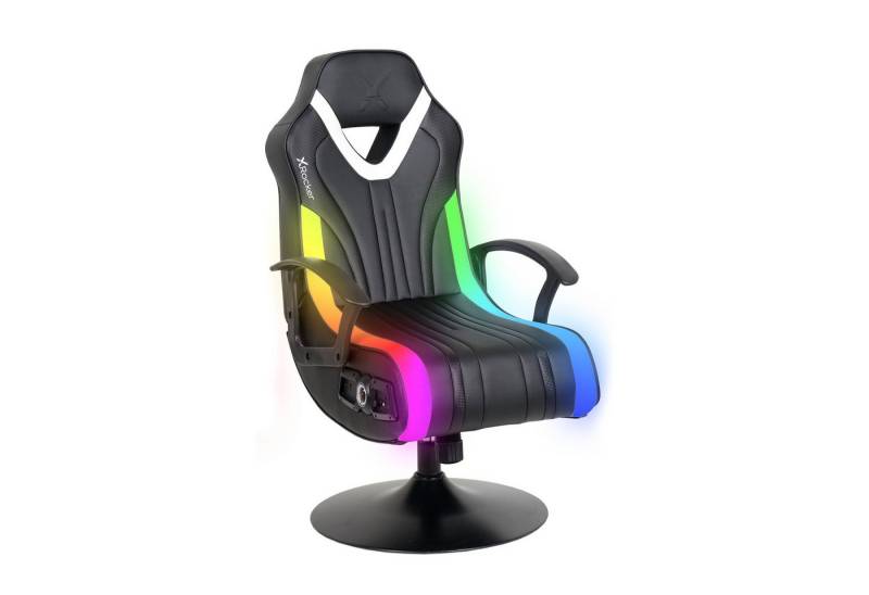 X Rocker Kindersessel Fury RGB 2.1 Gaming Sessel mit RGB Beleuchtung & 2.1 Soundsystem, mit RGB-Beleuchtung von X Rocker