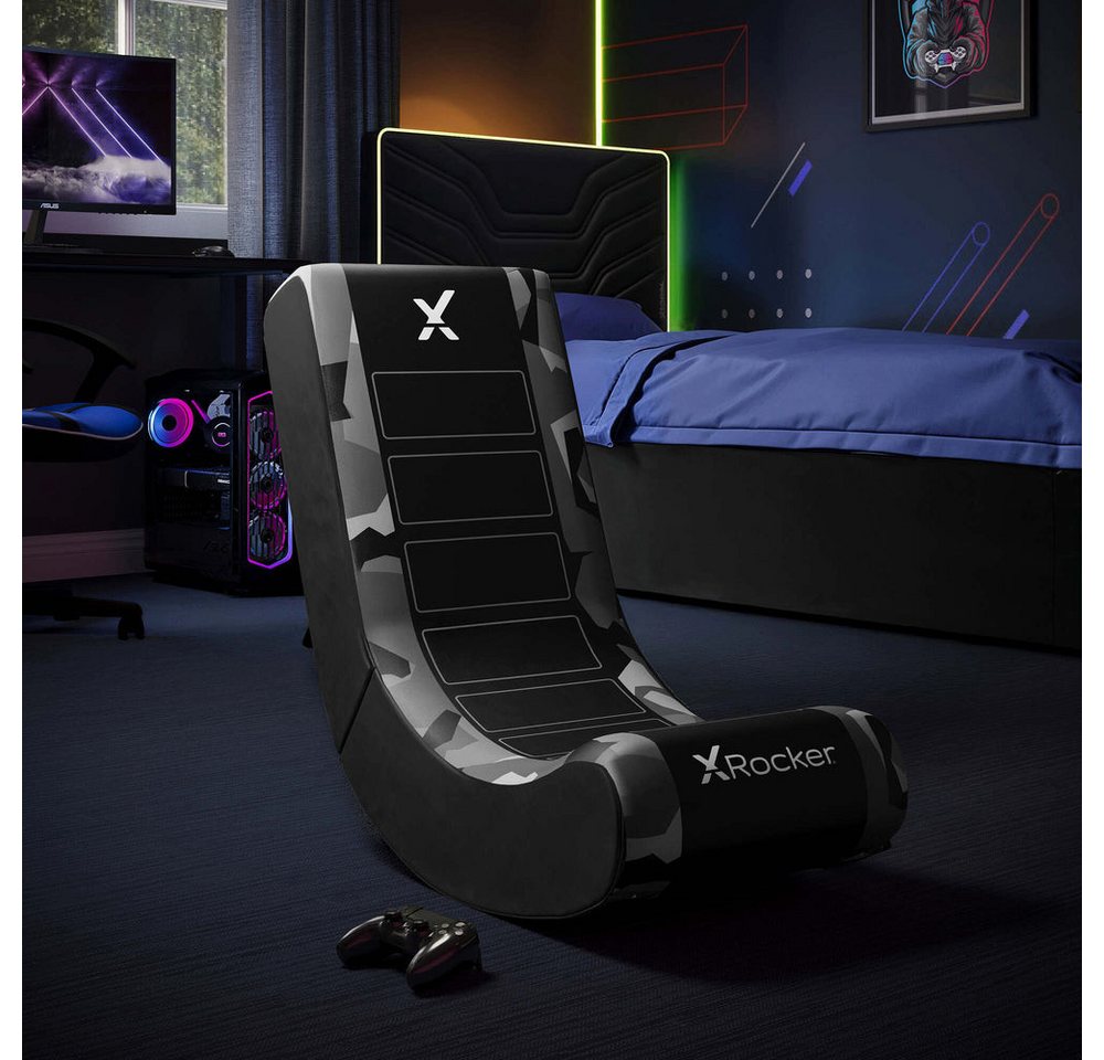 X Rocker Kindersessel Video Rocker Gaming Bodensessel - Camo Edition, für Kinder X Rocker Kindersessel Video Rocker Gaming Bodensessel - Camo Edition, für Kinder von X Rocker