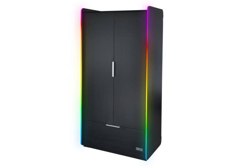 X Rocker Kleiderschrank Electra Gaming Kleiderschrank mit RGB-Beleuchtung & App-Steuerung X Rocker Kleiderschrank Electra Gaming Kleiderschrank mit RGB-Beleuchtung & App-Steuerung von X Rocker