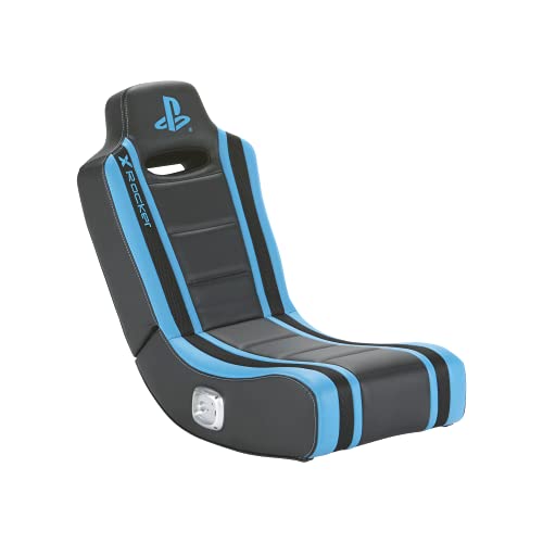 X-Rocker Offizielles Lizenzprodukt Geist 2.0 Stereo Audio Floor Rocker für Playstation, Blau/Taubengrau, Universal von X Rocker