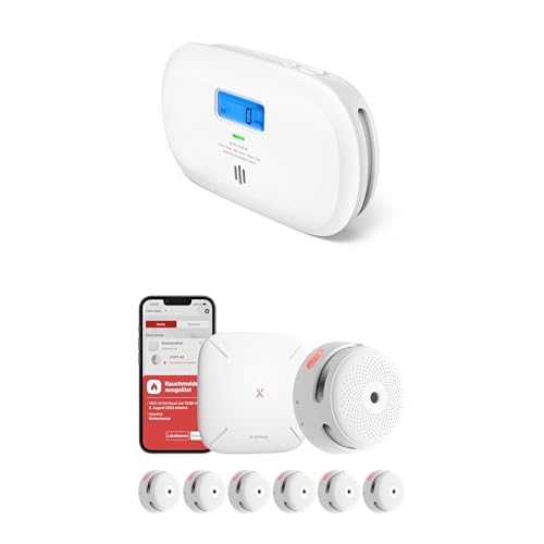 X-Sense Funkrauchmelder FS61 und STANDALONE CO-Melder XC0C-SR Bundle von X-Sense