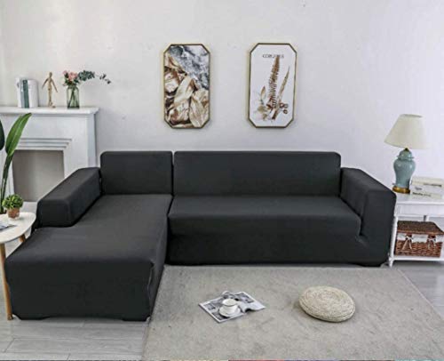 X-ZBS L-förmiger Stretch-Sofabezug, universal (bei einem L-förmigen Ecksofa wird empfohlen, 2 Teile zu kaufen). von X-ZBS
