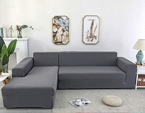 X-ZBS L-förmiger Stretch-Sofabezug, universal (bei einem L-förmigen Ecksofa wird empfohlen, 2 Teile zu kaufen). von X-ZBS