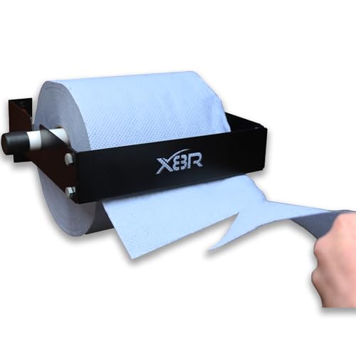Papierhandtuchspender, Wandmontage, für Werkstatt, Garage, Blau Papierhandtuchspender, Wandmontage, für Werkstatt, Garage, Blau von X