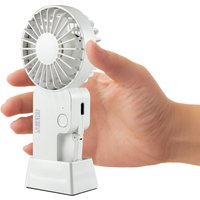 Mini Ventilator mit Haken und Standfuss mit Akku von X4-Life