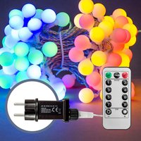 X4-LIFE LED Kugeln Lichterkette RGB von X4-Life