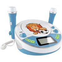 X4 Tech Bobby Joey Jam Box Kinder CD-Player Bluetooth®, AUX, CD, USB, SD Inkl. Karaoke-Funktion, In von X4 Tech