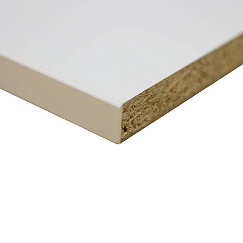 X57 Einlegeboden Regalboden Holzboden 19mm nach Wunschmaß Zuschnitt Anfertigung 2mm Umleimer ABS Kante (1) von X57