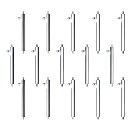 15 x Schnellspannstifte, Armbandglieder, Uhrenreparaturzubehör, Schnellspanner, Rohohrstab-Reparaturwerkzeug für Uhr, Edelstahl-Federstange 15 x Schnellspannstifte, Armbandglieder, Uhrenreparaturzubehör, Schnellspanner, Rohohrstab-Reparaturwerkzeug für Uhr, Edelstahl-Federstange von XAGMODSHN