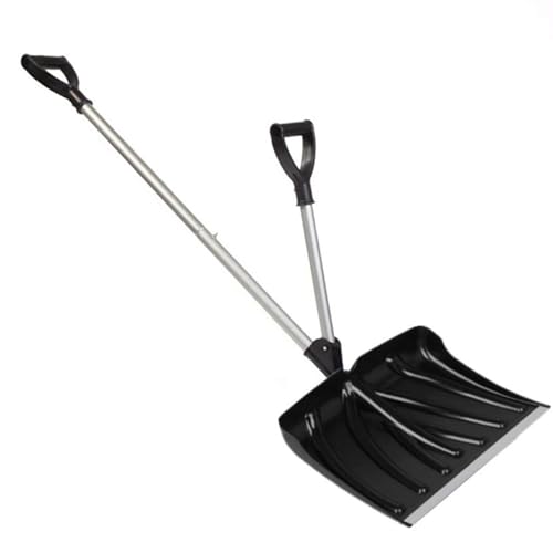 2-in-1 Mehrzweck-Schneeschaufel aus leichtem Aluminium mit abnehmbarem Griff zum Entfernen, kompakte Aufbewahrung, leichte Schaufel für Gehweg 2-in-1 Mehrzweck-Schneeschaufel aus leichtem Aluminium mit abnehmbarem Griff zum Entfernen, kompakte Aufbewahrung, leichte Schaufel für Gehweg von XAGMODSHN
