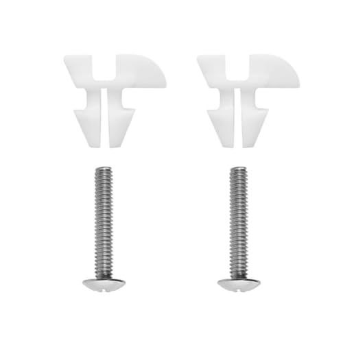 2pcs Plastik Toilettensitzmutter Mit Schrauben Einfache Installation Von Ersatzschrauben Toilettensitze Sitze Hardware Toilettenbefestigungen 2pcs Plastik Toilettensitzmutter Mit Schrauben Einfache Installation Von Ersatzschrauben Toilettensitze Sitze Hardware Toilettenbefestigungen von XAGMODSHN