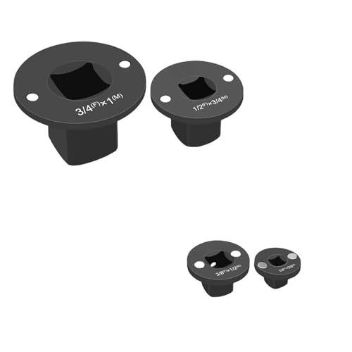 4-teiliges Set für niedrigere Profile, Hartstahl-Konstruktion für begrenzte Bereiche und anspruchsvolle Anwendungen, professionelle Qualität, dünner Stecknuss-Adapter 4-teiliges Set für niedrigere Profile, Hartstahl-Konstruktion für begrenzte Bereiche und anspruchsvolle Anwendungen, professionelle Qualität, dünner Stecknuss-Adapter von XAGMODSHN