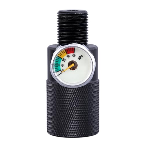 40 MPa Nachtlicht-Display, Inflator-Adapter, Schnellverbindung, Inflator-Adapter mit männlichem Kopf und Manometer von XAGMODSHN