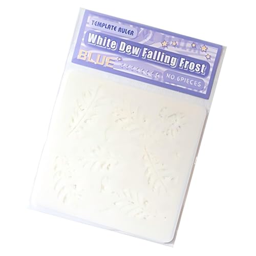 6 PCs Blumen Schablonen Blätter Zeichnen Vorlagen Für Unterrichtsaktivitäten Und Handwerk Kunst & Bastelblätter Hohlauslöschter Vorlage Haustier Blumen Zeichnen Für Handwerk von XAGMODSHN