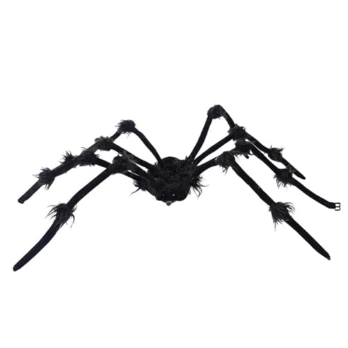 Beleuchteter LED-Plüsch-Arachnid mit Auto-Timer, 130 cm, realistisch leuchtende Halloween-Dekoration für Garten, Hof, hängende Dekoration mit Timer Beleuchteter LED-Plüsch-Arachnid mit Auto-Timer, 130 cm, realistisch leuchtende Halloween-Dekoration für Garten, Hof, hängende Dekoration mit Timer von XAGMODSHN