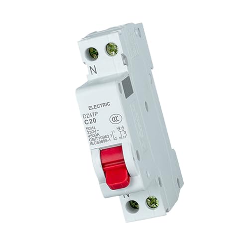 Din Rails Mount Circuits Breaker 16A 1p+N 6ka Reststromkreise Breaker Mit Überstrom Und Leckageschutzschalter Einfache Installation von XAGMODSHN
