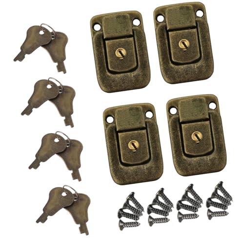 Elegante bronzefarbene Knebel für Schränke, Schubladen und Werkzeugkästen, Verwendung mit stabilen Eisenmaterialien, sichere Box von XAGMODSHN