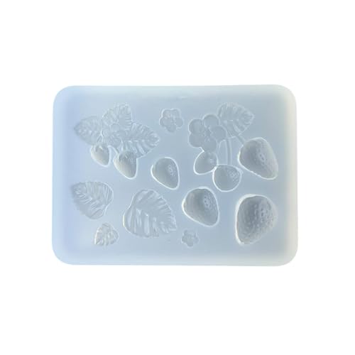 Flexible Robuste Silikonform Für Die Personalisierung Von Erdbeerhandwerk Liefert Ideal Für Enthusiasten Und Kreative Geschenkhersteller Wiederverwendbare Form von XAGMODSHN