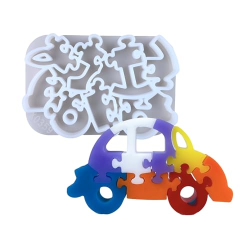 Home Decoration Form Silikon Ornament Making Form Car Puzzle Spielzeuggefühle Gips Adorment Formschmuck Schmuckwerkzeug Silikonschmuckform Formen von XAGMODSHN