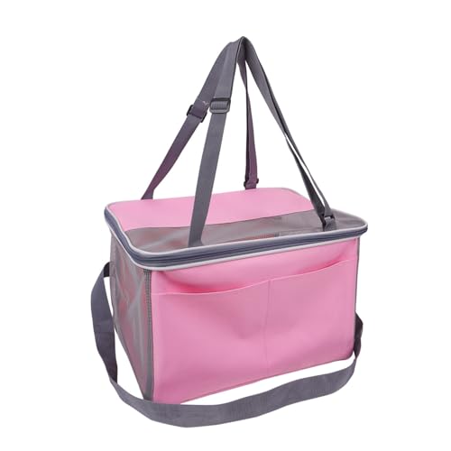 Hundetragetasche, Sitzbett für Reisen, faltbar, großes Fassungsvermögen, schöne Tragetasche, Reise-Haustierbetten für kleine Hunde von XAGMODSHN