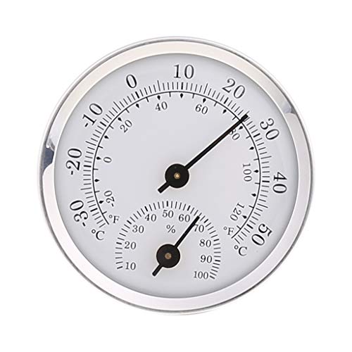 Hygrometer für den Innen- und Außenbereich, 2-in-1, Temperatur-Feuchtigkeitsmesser, analoges Hygrometer, keine Batterie erforderlich, -30 ~ 50 ℃ Hygrometer für den Innen- und Außenbereich, 2-in-1, Temperatur-Feuchtigkeitsmesser, analoges Hygrometer, keine Batterie erforderlich, -30 ~ 50 ℃ von XAGMODSHN