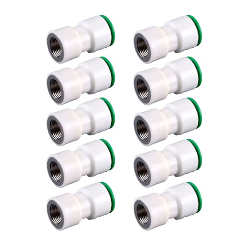 Industrieschlauchadapter, Wasserrohr-Schnellverbinder, direktes Einführen, Wasserrohr-Armaturen, Zubehör, Armaturen, Schnellverbindungsverbindungen, 10 Stück Industrieschlauchadapter, Wasserrohr-Schnellverbinder, direktes Einführen, Wasserrohr-Armaturen, Zubehör, Armaturen, Schnellverbindungsverbindungen, 10 Stück von XAGMODSHN