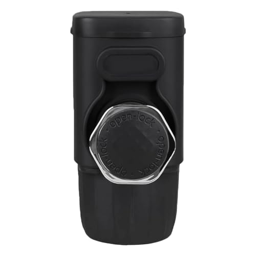 Kaffeemaschine für Kapseln und gemahlene Bohnen, handbetriebene Espressomaschine mit mitgelieferter Tasse für Reisen, manuelles Kaffee-Extraktionsgerät Kaffeemaschine für Kapseln und gemahlene Bohnen, handbetriebene Espressomaschine mit mitgelieferter Tasse für Reisen, manuelles Kaffee-Extraktionsgerät von XAGMODSHN