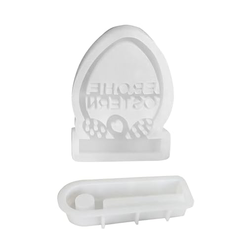 Kerzenständer Harze Formen Blumenkorb Halter Silikonformen Ostern Gussteile für Tischdekorationen Blumenkorb Halter Harze Gussteile Kerzenständer Silikon von XAGMODSHN