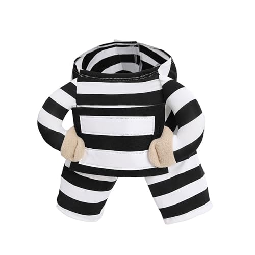 Lustiges Gefangenenkostüm Easy Warted Festival Event Outfit Für Kleine Bis Große Hundekatzen Urlaub Und Halloween Dressing Petable Pet Gefangenen Anzug Lustiges Gefangenenkostüm Easy Warted Festival Event Outfit Für Kleine Bis Große Hundekatzen Urlaub Und Halloween Dressing Petable Pet Gefangenen Anzug von XAGMODSHN