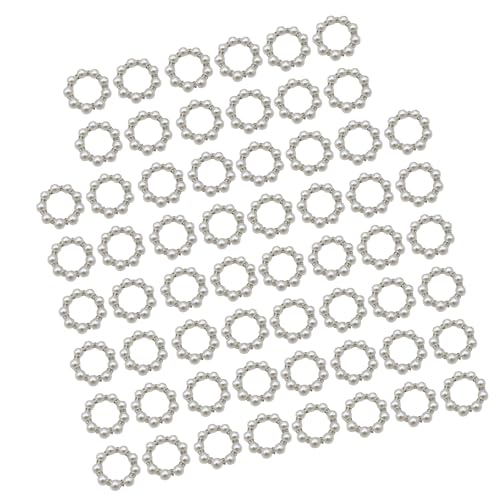 Packung Von 60 Weihnachtsperlen Gewebe Ringen Serviettes Weihnachtsgewebeschnallen Perlen Serviettes Ringe Für Gewebe von XAGMODSHN