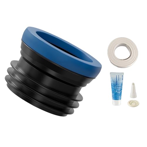 Quick-Fit ABS WC-Flanschadapter Erosionsdichtung für problemlosen Austausch ohne Werkzeug WC-Installation Quick-Fit ABS WC-Flanschadapter Erosionsdichtung für problemlosen Austausch ohne Werkzeug WC-Installation von XAGMODSHN