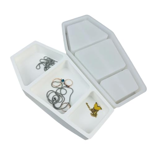 Sargharz-Tablett-Formen für die Herstellung von Schmuck-Aufbewahrungsboxen, Schmuck, Ohrringhalter, Basteln, Raumdekorationen, anpassbare Aufbewahrungslösung Sargharz-Tablett-Formen für die Herstellung von Schmuck-Aufbewahrungsboxen, Schmuck, Ohrringhalter, Basteln, Raumdekorationen, anpassbare Aufbewahrungslösung von XAGMODSHN