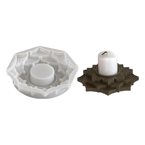 Silikonformen für künstlerische Halter mit Blumenform, anpassbare Farben und Düfte, für Zuhause Silikonformen für künstlerische Halter mit Blumenform, anpassbare Farben und Düfte, für Zuhause von XAGMODSHN