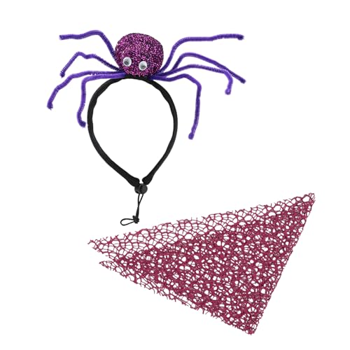 Spinnennetz-Schal und Stirnband für Haustierhals-Dekorationen, Spinnennetz-Spinnen, dreieckiges Handtuch, Hundeschal, Haustierhalstuch Spinnennetz-Schal und Stirnband für Haustierhals-Dekorationen, Spinnennetz-Spinnen, dreieckiges Handtuch, Hundeschal, Haustierhalstuch von XAGMODSHN