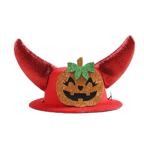 Teufelshorn-Hut für kleine Hunde und Katzen, Halloween-Kostüm, Event, Kopfbedeckung, Festival, Event, Hundezubehör, Haustier-Halloween-Kostüm-Zubehör von XAGMODSHN