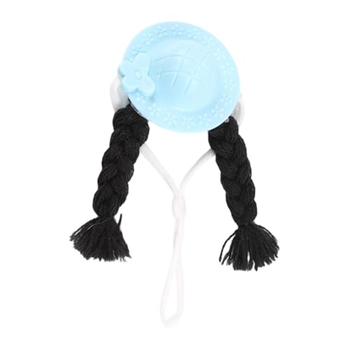 Vogel Farbenfrohe Miniaturhut Mit Zöpfen Für Cockatiels Papageien Kleine Hamster Party Kostümfotozubehör Netter Für Winziges Haustier von XAGMODSHN