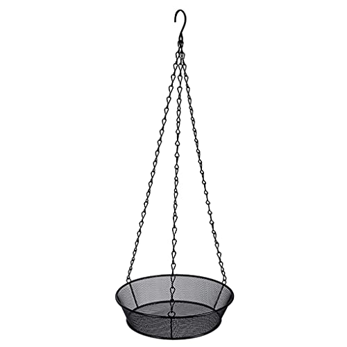 Vogelfutterstation Hängetablett Metall Vogelfutterstation Tablett für Vogelfutterspender Outdoor Garten Terrasse Dekoration von XAGMODSHN