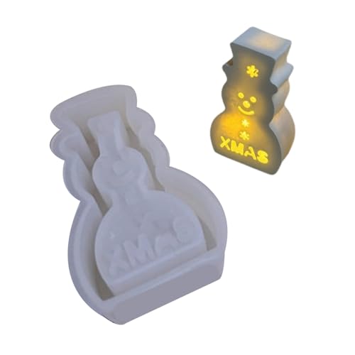 Weihnachten Silikonform Schneemann Form Kunst Und Handwerk Liefert Silikontextur Perfekt Für Kerzenhalter Und Dekorationen Handgefertigtes Handwerkswerkzeug von XAGMODSHN