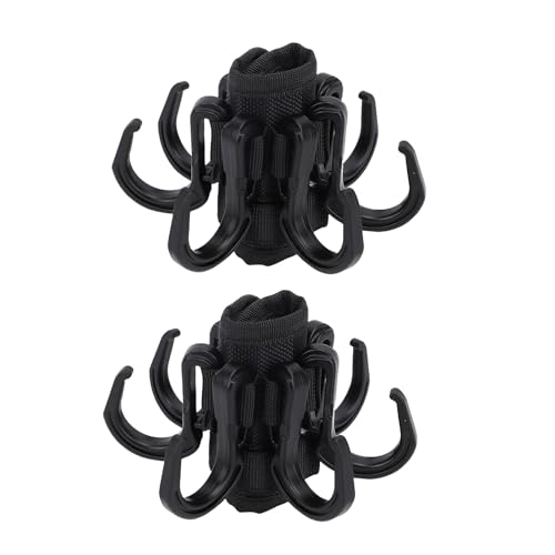 Wetterbeständiger Regenschirm-Bodensicherungsspieß, Outdoor-Baldachin-Halter mit 4 6 Kantenverschlüssen für Sandrasen, Terrassen, mehrfach abgewinkelter Regenschirm, Bodensicherungspfahl von XAGMODSHN