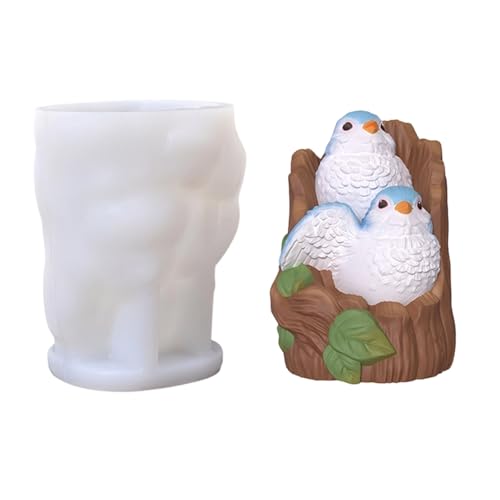 Wiederverwendbare Silikonform Stumpf Spatz Designs Für Künstler Seifenkerzen Kreation Kerze Making Silikonform von XAGMODSHN