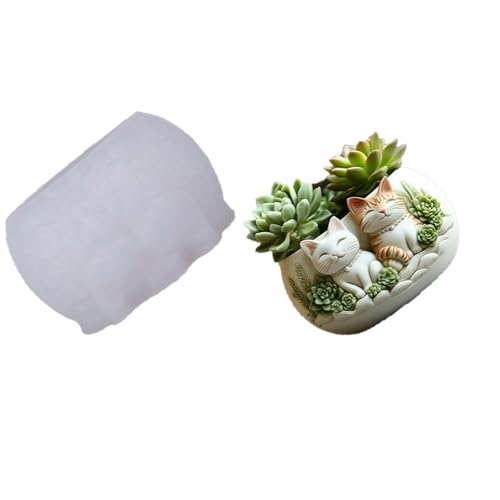 Wiederverwendbares Silikon Pflanzerform Formmuster Muster Blumenpot Crafting Tool Wiederverwendbares Silikon Pflanzerform Formmuster Muster Blumenpot Crafting Tool von XAGMODSHN