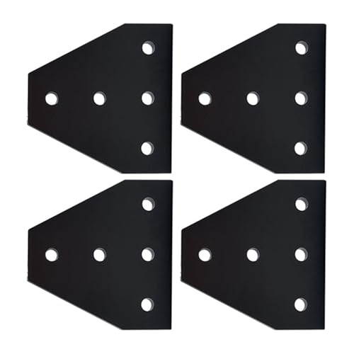 XAGMODSHN 4pcs Industrial 5 Loch 90 Grad Gelenkplattenplatte Eckhalterung Verbindungsgelenk Eckhalterung Ersatz T Form T Form Eckhalterung Aluminium Profilanschluss XAGMODSHN 4pcs Industrial 5 Loch 90 Grad Gelenkplattenplatte Eckhalterung Verbindungsgelenk Eckhalterung Ersatz T Form T Form Eckhalterung Aluminium Profilanschluss von XAGMODSHN