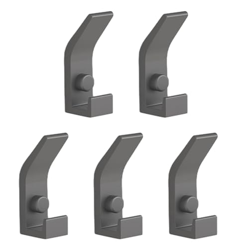 XAGMODSHN 5 Stück Wandhalterung, Aluminium-Kleiderbügel, Kleideraufbewahrungshaken, einfacher und effektiver Kleiderständer, Badezimmer-Organisationswerkzeug, praktische Wandaufhänger XAGMODSHN 5 Stück Wandhalterung, Aluminium-Kleiderbügel, Kleideraufbewahrungshaken, einfacher und effektiver Kleiderständer, Badezimmer-Organisationswerkzeug, praktische Wandaufhänger von XAGMODSHN