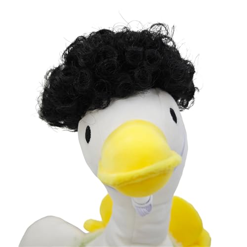 XAGMODSHN Afros Haustier-Perücke, Gänse-Haarteil, Haar-Accessoire, ideal für kreative Besitzer, Themen-Events, Fotografie, Anlass, Kopfbedeckung, Faserkopfschmuck XAGMODSHN Afros Haustier-Perücke, Gänse-Haarteil, Haar-Accessoire, ideal für kreative Besitzer, Themen-Events, Fotografie, Anlass, Kopfbedeckung, Faserkopfschmuck von XAGMODSHN