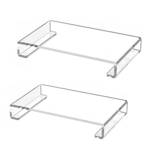 XAGMODSHN Crystals, eleganter transparenter Acryl-Tablett, Ständer für Bad und Küche, robust und einfach zu bedienen XAGMODSHN Crystals, eleganter transparenter Acryl-Tablett, Ständer für Bad und Küche, robust und einfach zu bedienen von XAGMODSHN