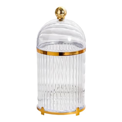 XAGMODSHN Dessertgabelhalter mit Deckel Geschirr Aufbewahrung Becher Elegant Utensilien Organizer für Wohnzimmer und Esszimmer Dekoration Dekorative Vorratsdose von XAGMODSHN