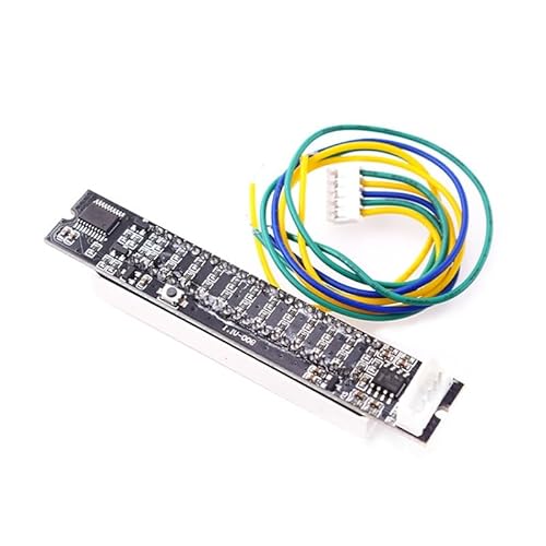 XAGMODSHN Double 12 LED Musikspektrumspiegel Indikatoren Leuchtbare Lichtgeschwindigkeiten Messgerät Stereoverstärker Board Kits von XAGMODSHN