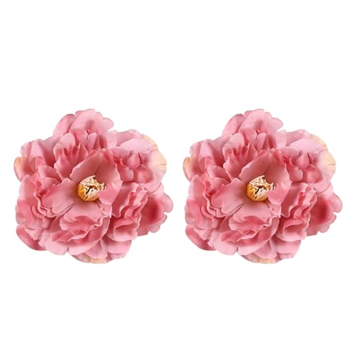 XAGMODSHN Elegante Pfingstrose Blumenvorhang Tiebacks Vorhang Holdbacks Für Home Decoration 2PCS Set Balkon Befestigungselemente von XAGMODSHN